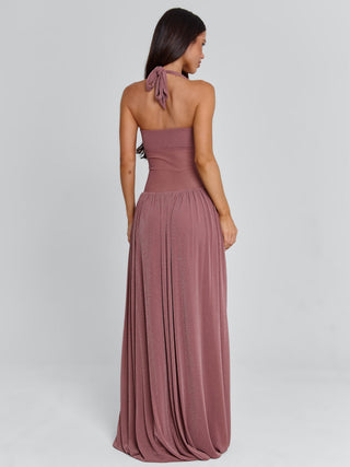 Women's Purple Dee Maxi Dress Mauve in Size Small by Outcast Women's Purple Dee Maxi Dress Mauve in Size Small by Outcast