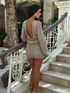 DEMMI MINI DRESS GOLD Mini Dress 