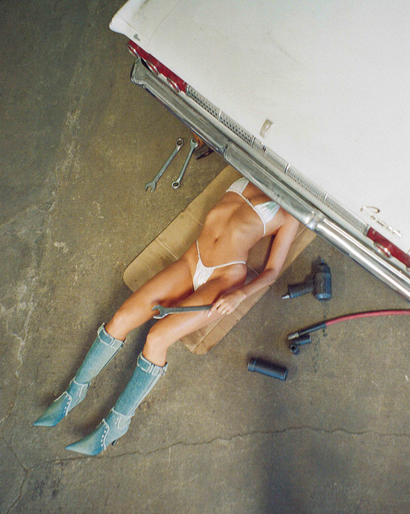 CINDY DENIM BOOTS Boots 