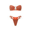 DENVER BIKINI TOP ORANGE SHIMMER Bikini Top 