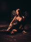 DEVIL BODYSUIT & SKIRT SET BLACK Bodysuit 