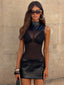 DORETTA MINI DRESS BLACK Mini Dress 