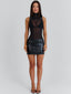 DORETTA MINI DRESS BLACK Mini Dress 