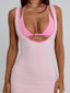 EDITH MINI DRESS PINK Mini Dress 
