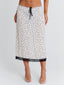ELAINA MIDI SKIRT CREAM POLKA DOT Midi Skirt 