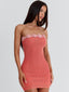 ELIOSA MINI DRESS CORAL Mini Dress 