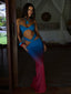 ELLEE MAXI DRESS BLUE OMBRE Maxi Dress 