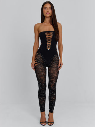 ELLINA JUMPSUIT BLACK Jumpsuit 