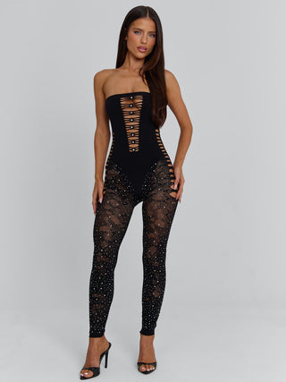 ELLINA JUMPSUIT BLACK Jumpsuit 