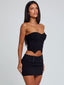 ELLIS MINI SKIRT BLACK Mini Skirt 