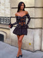 ELYSHA MINI DRESS CHOC POLKA DOT Mini Dress 