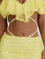 EMARI MINI SKIRT YELLOW Mini Skirt 