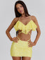 EMARI CROP TOP YELLOW Crop Top 