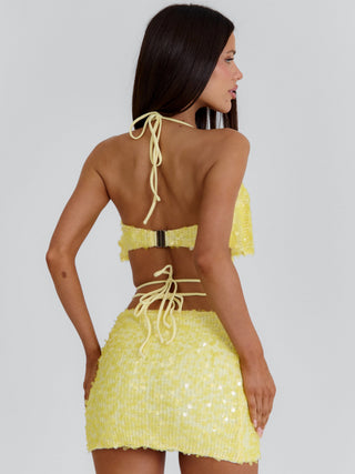 EMARI CROP TOP YELLOW Crop Top 