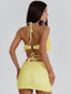 EMARI CROP TOP YELLOW Crop Top 