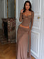 EMBER MAXI SKIRT CHOCOLATE Maxi Skirt 
