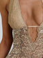 EMELIA MINI DRESS GOLD Mini Dress 