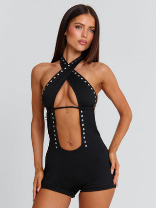 EMILIEE PLAYSUIT BLACK Playsuit 