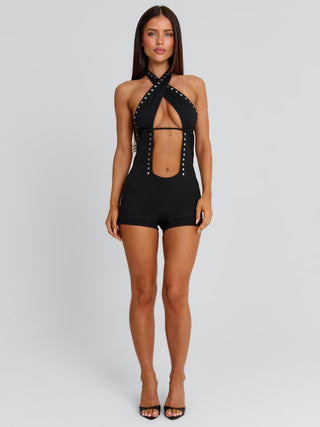 Emiliee Playsuit Black | Outcast US Outcast USA Emiliee Playsuit Black | Outcast US Outcast USA