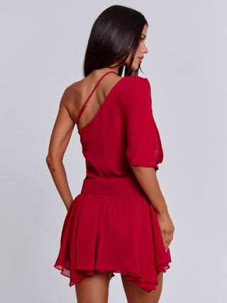 outcast red dress - Dylan Mini Featuring a low Outcast - Carmen Maxi Dress