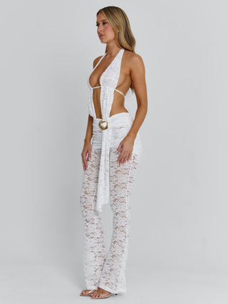 ERIS JUMPSUIT WHITE Jumpsuit 