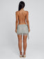 EVANE MINI SKIRT SILVER Mini Skirt 