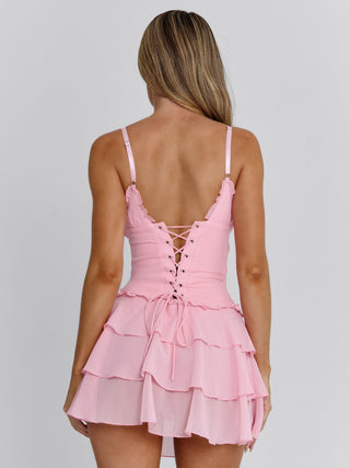 EVANIA MINI DRESS PINK Mini Dress 