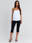 EVIENE CAPRI JUMPSUIT WHITE/BLACK Jumpsuit 