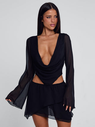 FEENA MINI DRESS BLACK Mini Dress 