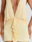FINA MINI DRESS YELLOW POLKA DOT Mini Dress 