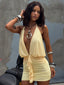 FINA MINI DRESS YELLOW POLKA DOT Mini Dress 