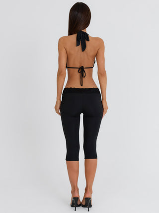 FREDDIE CAPRI JUMPSUIT BLACK Jumpsuit 