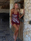 FREYA MINI DRESS BURGUNDY Mini Dress 