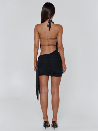 Frostline Mini Dress Black | Outcast US Outcast USA Frostline Mini Dress Black | Outcast US Outcast USA