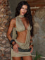 GABE MINI DRESS GOLD Mini Dress 