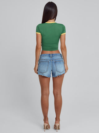 KESSI SHORTS MID BLUE Shorts 