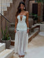 GIANA MAXI DRESS CREAM POLKA DOT Maxi Dress 