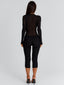 GIOVANA CAPRI JUMPSUIT BLACK Jumpsuit 