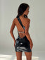 GLACE MINI DRESS BLACK Mini Dress 