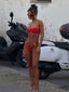 DENVER TOP RED Bikini Top 