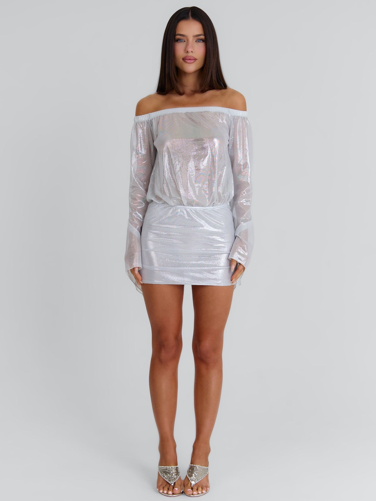 silver satin mini dress 'Women''s Gwendalyn in Size XS by Outcast' Slip into our Gwendalyn Girl size:4T elegant boho dress Long Sequin Formal Dress