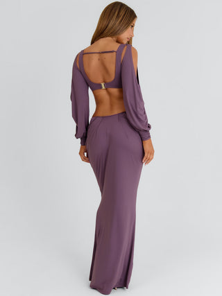 HADASA CROP TOP PURPLE Crop Top 