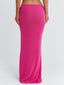 HALLEE MAXI SKIRT PINK Maxi Skirt 