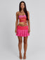 HALLIE MINI SKIRT PINK Mini Skirt 