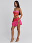 HALLIE MINI SKIRT PINK Mini Skirt 