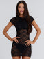 HAYZEL MINI DRESS BLACK Mini Dress 