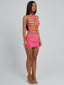HELIA MINI DRESS CORAL Mini Dress 