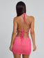 HELIA MINI DRESS CORAL Mini Dress 