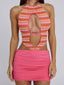 HELIA MINI DRESS CORAL Mini Dress 
