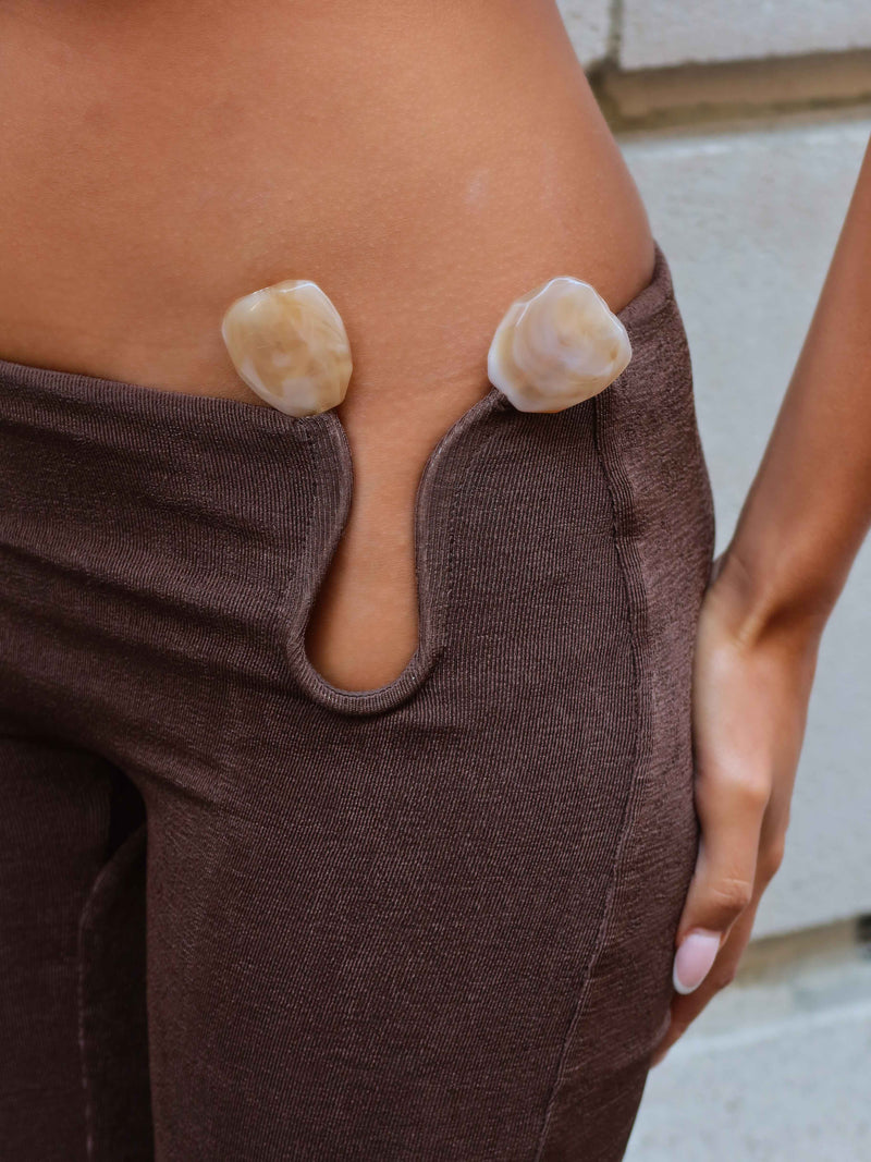 HELLE PANTS CHOCOLATE Pants 